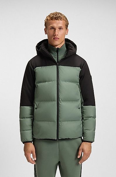 BOSS GREEN Daunenjacke abnehmbare Kapuze, Regular Fit, warm wattiert günstig online kaufen
