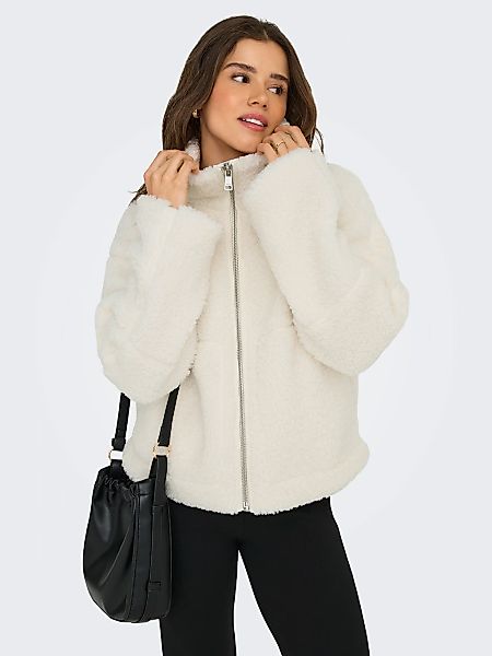 ONLY Outdoorjacke "ONLASPEN LIFE TEDDY JACKET NOOS OTW", ohne Kapuze günstig online kaufen