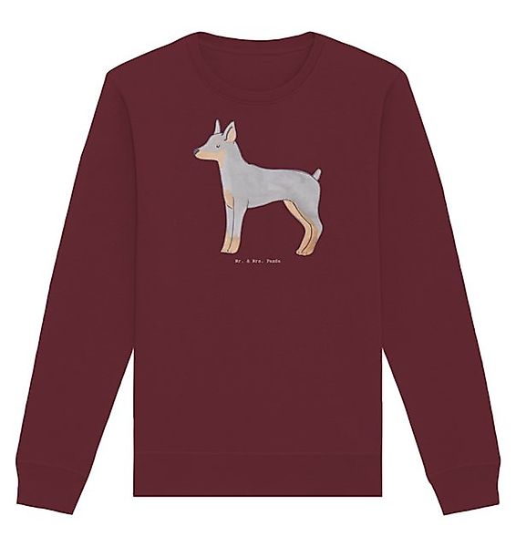 Mr. & Mrs. Panda Longpullover Größe XL Dobermann Pinscher Moment - Burgundy günstig online kaufen