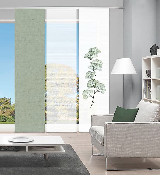 Vision S Schiebegardine "BERTO 3er SET" Paneelwagen 3 Stk. tlg. Schiebevorh günstig online kaufen