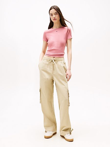 Tommy Jeans Kurzarmshirt TJW SLIM ESSENTIAL günstig online kaufen
