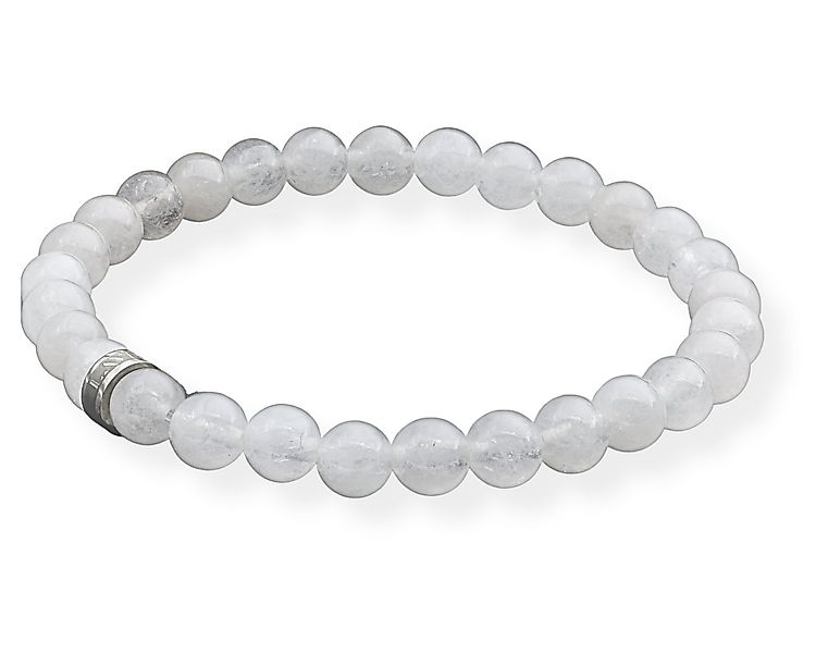LAVISA Armband Armband 6mm Echte Edelstein Perlen, Kristalle, Heilsteine, O günstig online kaufen