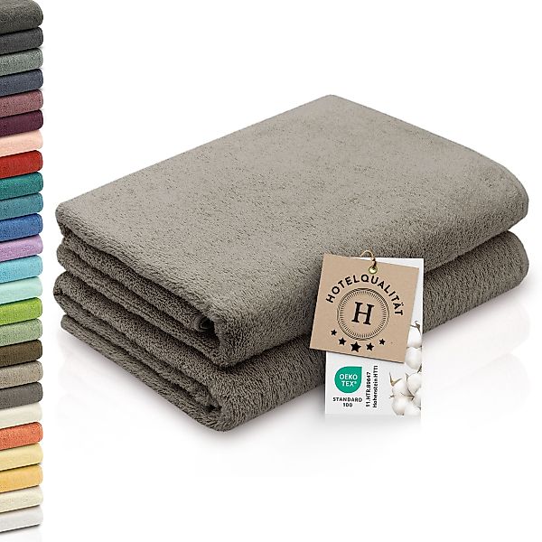 ZOLLNER Duschtücher, Walkfrottier (2-St), 70 x günstig online kaufen