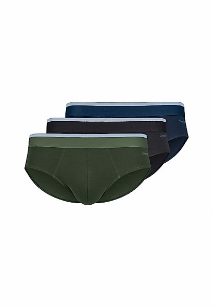 Skiny Brasilslip "Cotton Multipack" 3er Pack, klassisch, basic, elastisch, günstig online kaufen