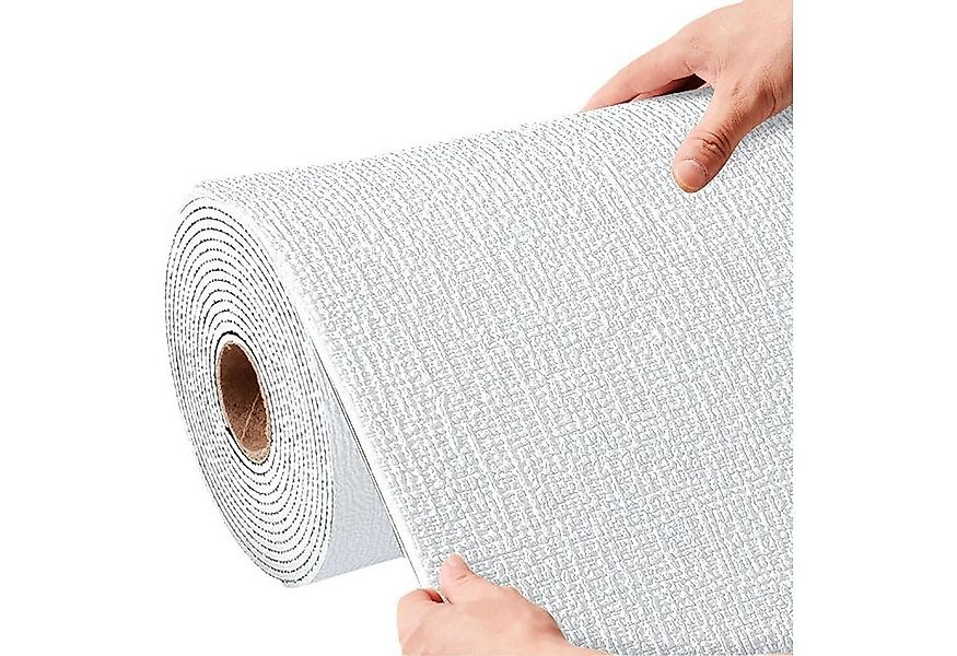 Blusmart 3D-Tapete 3D-Tapete aus Leinen, 2,8 m x 0,5 m große selbstklebende günstig online kaufen