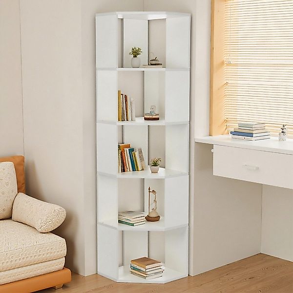 WILGOON Bücherregal Bücherregal Eck 159cm für günstig online kaufen