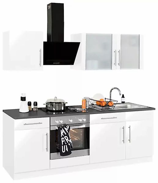 wiho Küchen Küchenzeile »Cali«, ohne E-Geräte, Breite 220 cm günstig online kaufen