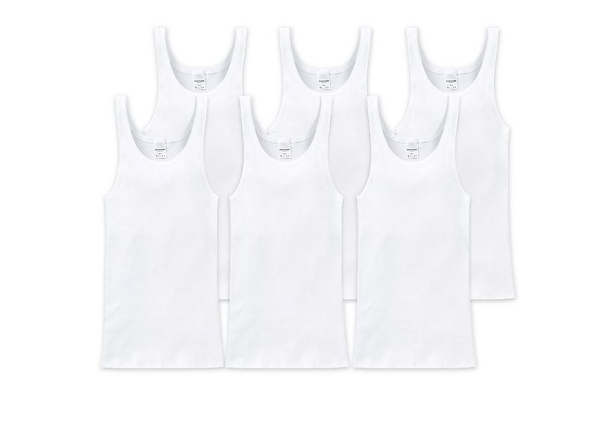 Schiesser Unterhemd Basic (3-St) schlichtes Basic-Unterhemd in Top-Markenqu günstig online kaufen
