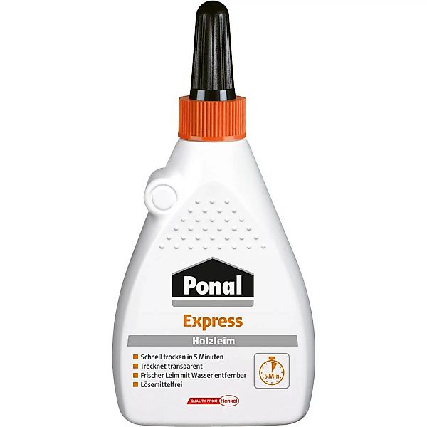 Ponal Holzleim Express 120 g Flasche Transparent günstig online kaufen