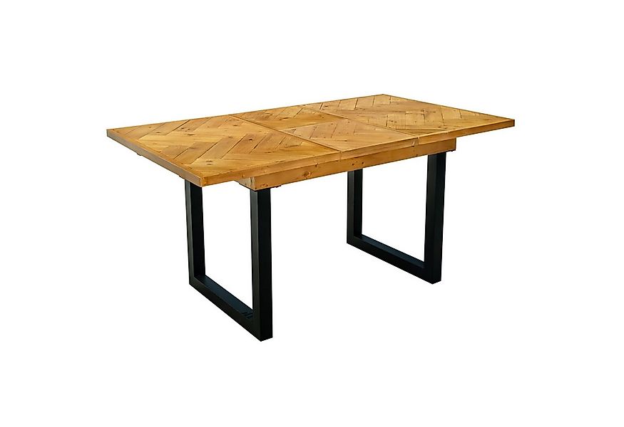 riess-ambiente Esstisch MOSAIK 120-160cm braun / schwarz · bis 4 Personen, günstig online kaufen