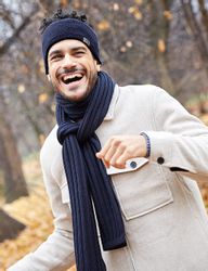 CAPO Stirnband Stirnband, Wolle Strick, Fleecefutter günstig online kaufen