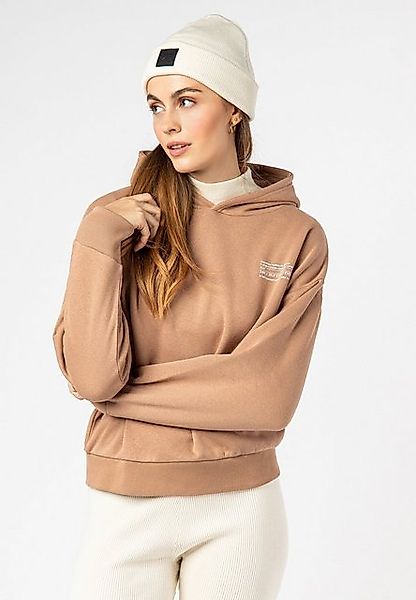 SUBLEVEL Kapuzenpullover Hoodie Mini-Print Sweater, Kapuzensweatshirt günstig online kaufen