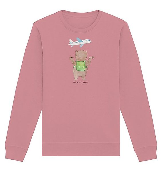 Mr. & Mrs. Panda Longpullover Bär Reisen Größe S - Canyon Pink - Geschenk, günstig online kaufen