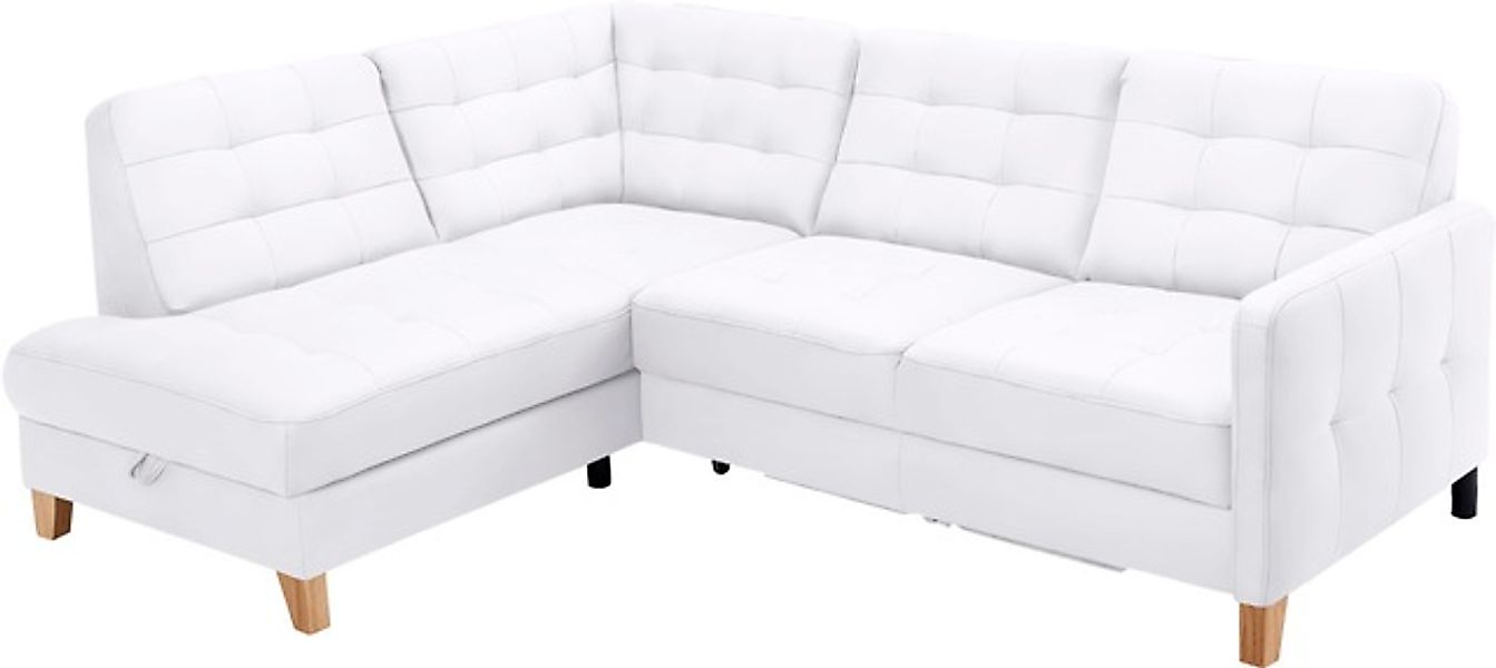 exxpo - sofa fashion Ecksofa »Elio, kompakt und komfortabel, bequem, zeitlo günstig online kaufen