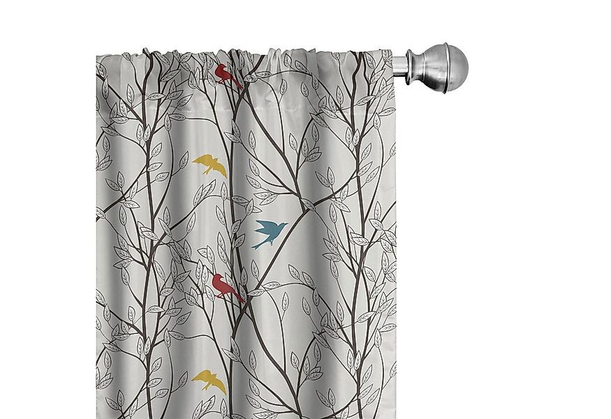 Abakuhaus Gardine Vorhang für Wohnzimmer Schlafzimmer Dekor, Microfaser, Vö günstig online kaufen