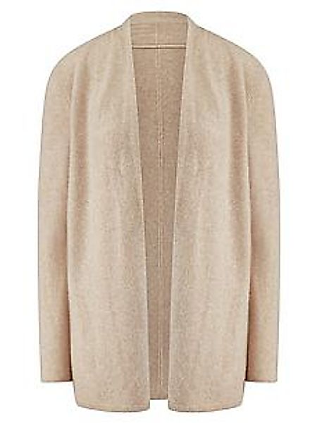 Long-Strickjacke include beige günstig online kaufen