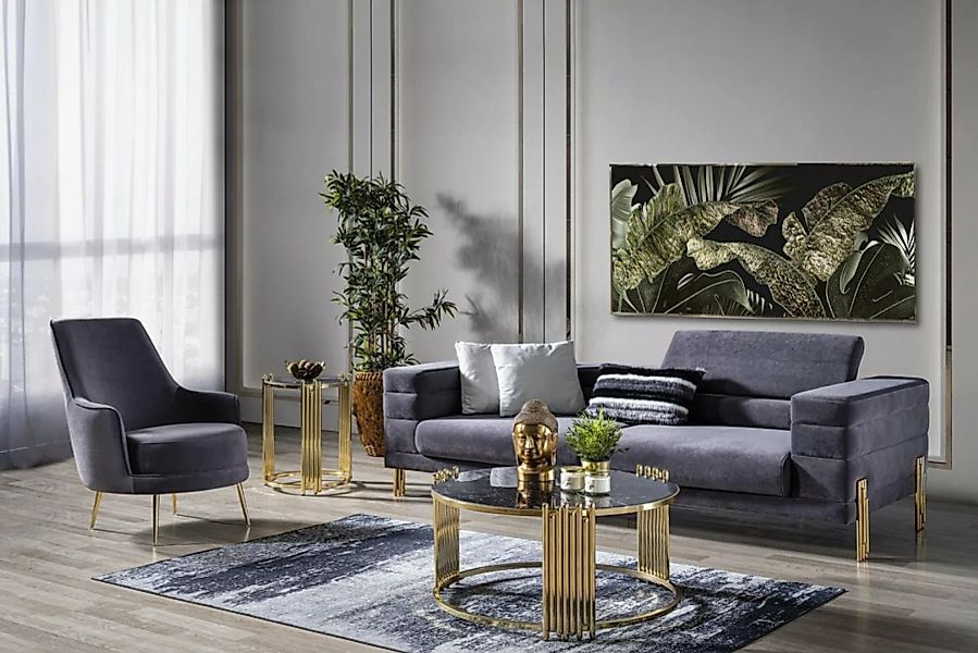 JVmoebel Sofa Sofagarnitur 3+1 Sitzer Set Design Polster Couchen Moderne ne günstig online kaufen