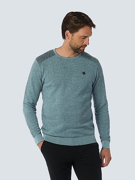 NO EXCESS Strickpullover - Basic Herren Pullover - Pullover Crewneck Colour günstig online kaufen