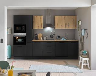 BASIC by Balculina Küchenzeile "Turin" Breite 310 cm, wahlweise mit E-Gerät günstig online kaufen