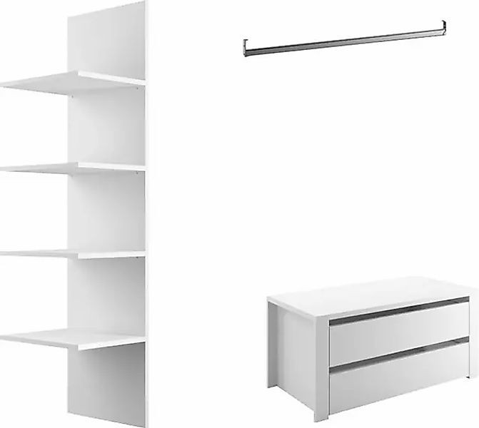 INOSIGN Inneneinteilung "Malmo Weiß, Zubehör Schwebetürenschrank, Breite 13 günstig online kaufen