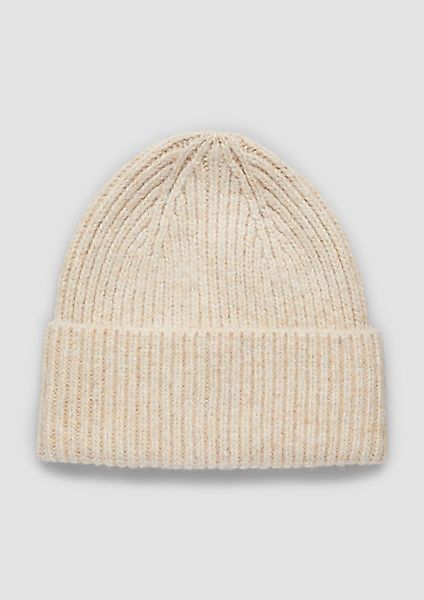 s.Oliver T-Shirt Mütze Strickmütze aus Wollmix günstig online kaufen