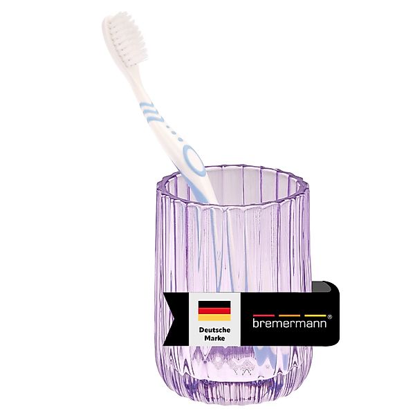 bremermann Zahnputzbecher Zahnputzbecher aus Glas, Zahnbürstenhalter, günstig online kaufen
