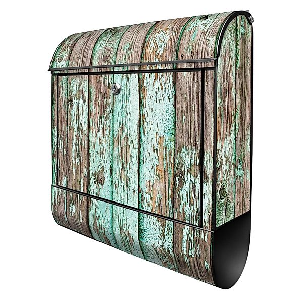 Banjado Design Briefkasten Schwarz Pulverbeschichtet 39x47x14cm 2 Schlüssel günstig online kaufen