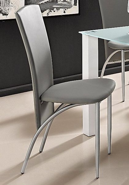 INOSIGN Esszimmerstuhl Nico (Set, 2 St), Bezug in Kunstleder, Metallgestell günstig online kaufen