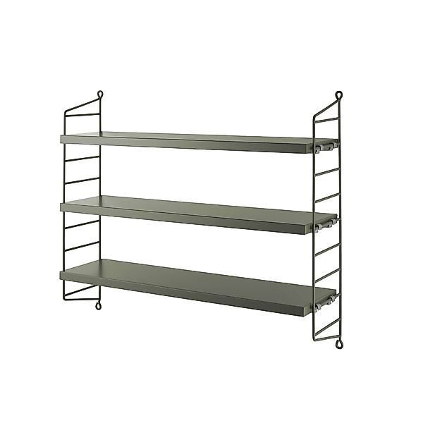 String Pocket Wandregal Holz Salbei günstig online kaufen