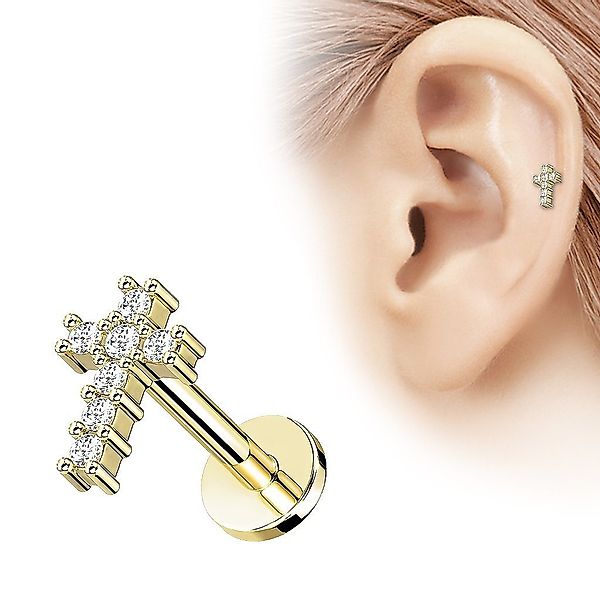 Taffstyle Piercing-Set Tragus Ohr Knorpel Helix günstig online kaufen