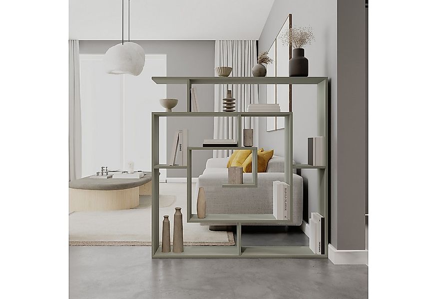 Decortie Bücherregal Labirent, Modernes Bücherregal, Raumtrenner, 125 x 22 günstig online kaufen