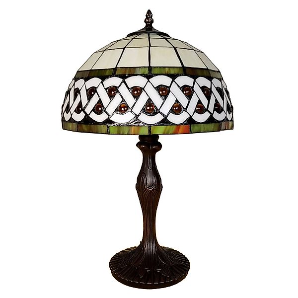 Tischlampe 5LL-6153, Ø 31 cm, Tiffany-Stil günstig online kaufen