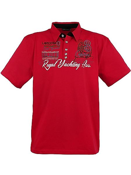 Lavecchia Poloshirt Lavecchia Herren Poloshirt LV-4688 (Rot, 5XL) Herren Po günstig online kaufen