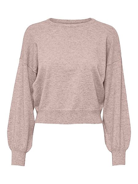 ONLY Einfarbiger Pullover Damen Pink günstig online kaufen