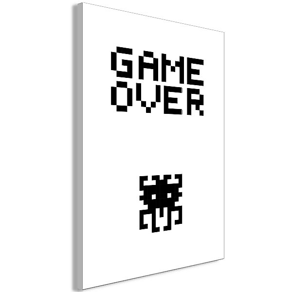 Wandbild - Game Over (1 Part) Vertical günstig online kaufen