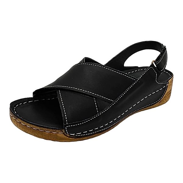 Yu&Luk Riemchensandale Sommerschuh, Sandalette, Keilabsatz, mit günstig online kaufen