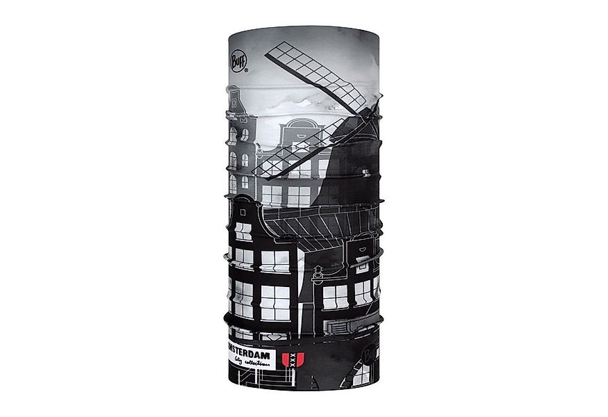 Buff Multifunktionstuch Original City mit UV-Schutz 50+ Amsterdam schwarz günstig online kaufen
