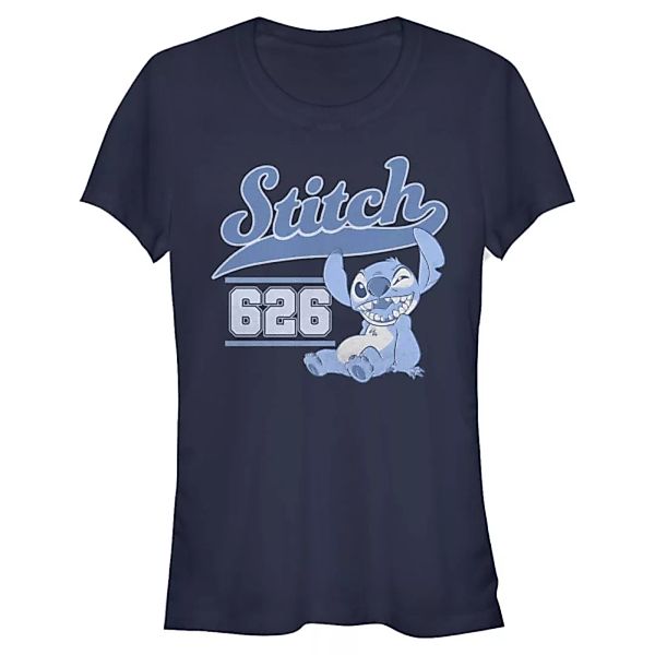 Disney Classics - Lilo & Stitch - Stitch Collegiate - Frauen T-Shirt günstig online kaufen