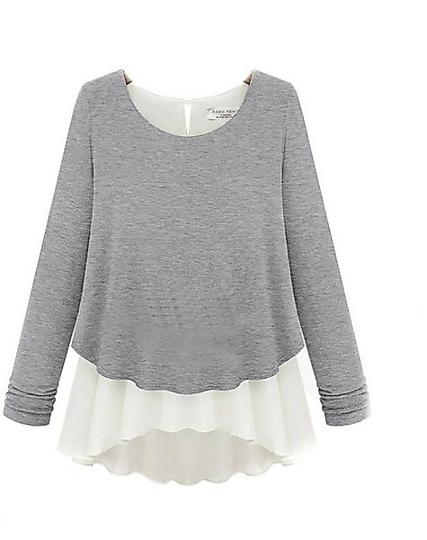 Mississhop Kurzarmshirt Damen Oberteil Tunika Bluse günstig online kaufen