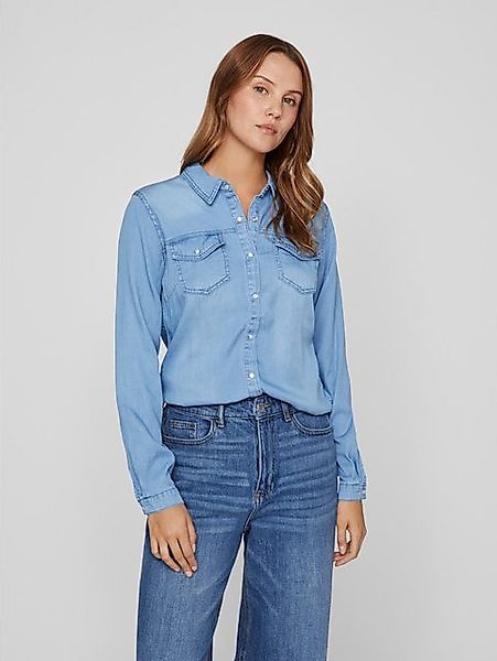 Vila Jeansbluse VIBISTA DENIM SHIRT/SU-NOOS günstig online kaufen