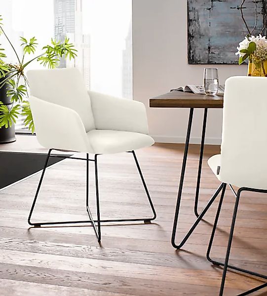 W.SCHILLIG Armlehnstuhl »jakob« () mit Drahtrohrgestell in Bronze pulverbes günstig online kaufen