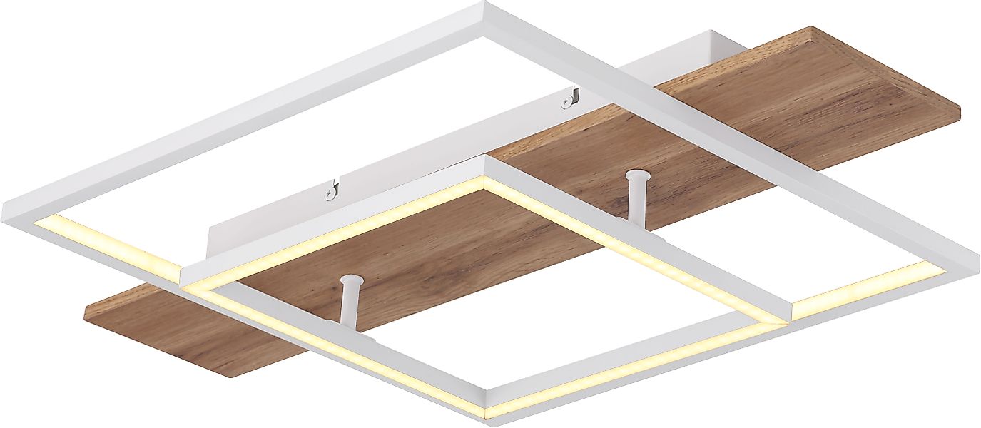 GLOBO LIGHTING LED Deckenleuchte »VANNI« LED-Modul Warmweiß Deckenlampe/Woh günstig online kaufen