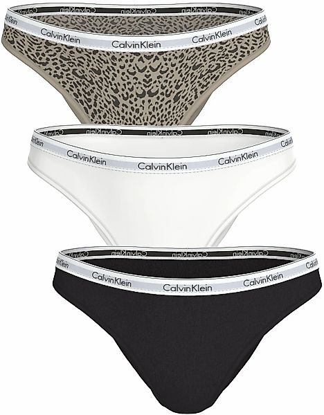 Calvin Klein Underwear Brasilslip Packung, 3er-Pack, 3 Stk. Körpernahe Pass günstig online kaufen