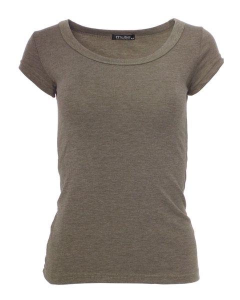 Muse T-Shirt Basic Kurzarm T-Shirt Skinny günstig online kaufen
