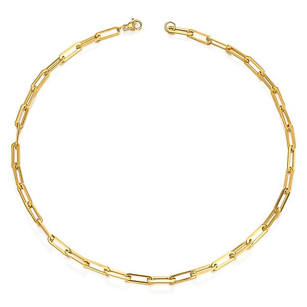 KARMA Edelstahlkette Halskette Damen Edelstahl Gold günstig online kaufen