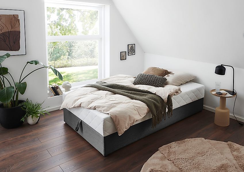 ATLANTIC home collection Boxbett "BELINA", mit Taschenfederkernmatratze und günstig online kaufen