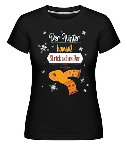 Strick Schneller · Shirtinator Frauen T-Shirt günstig online kaufen