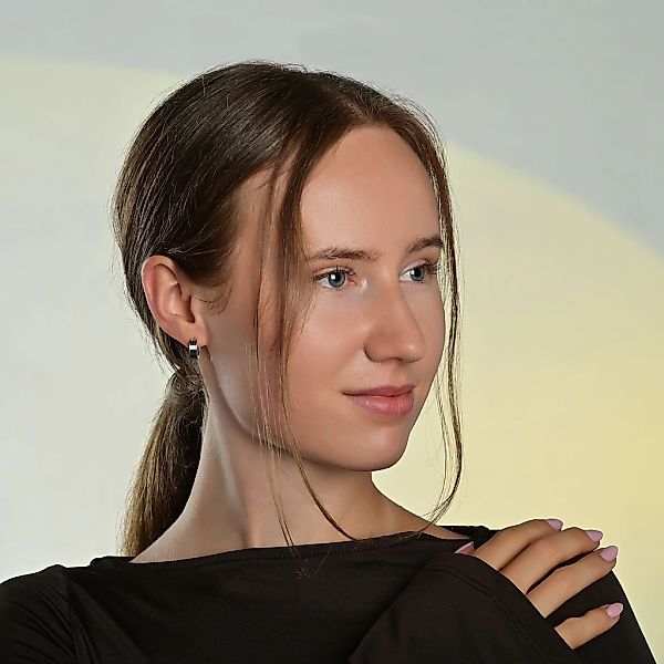 Adelia´s Klappcreolen "Unisex Ohrringe – Klappcreole aus Edelstahl" Ein kle günstig online kaufen