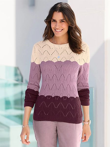 Inspirationen Ajourpullover "Pullover" günstig online kaufen