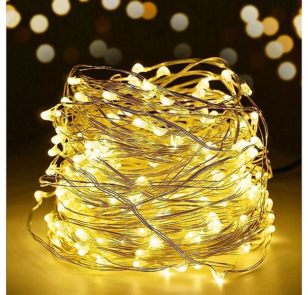 Salcar Lichterkette LED Kupfer Lichterkette Weihnachtsbeleuchtung für Innen günstig online kaufen